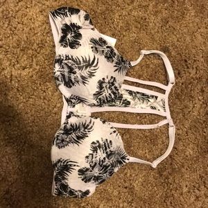 A PINK bra, and has a pretty back